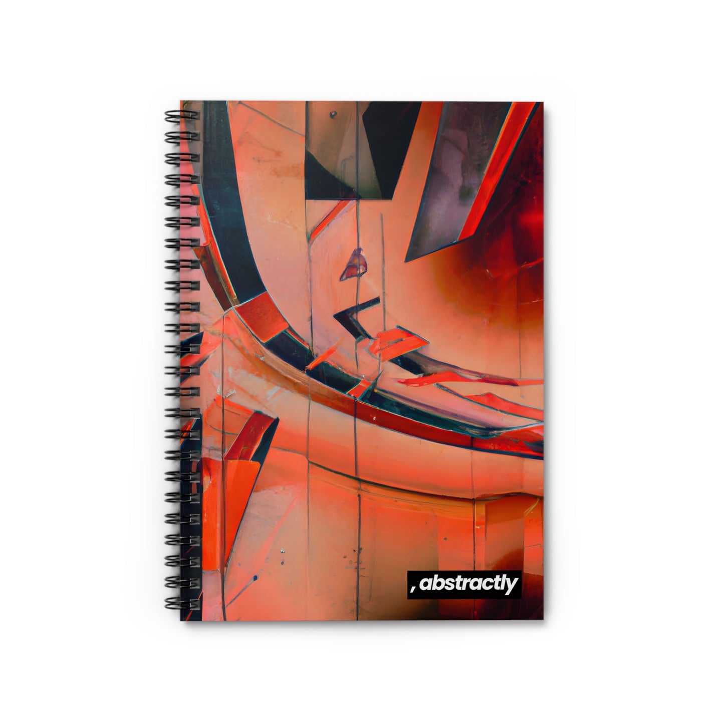 Caroline Adler - Weak Force, Abstractly - Spiral Notebook