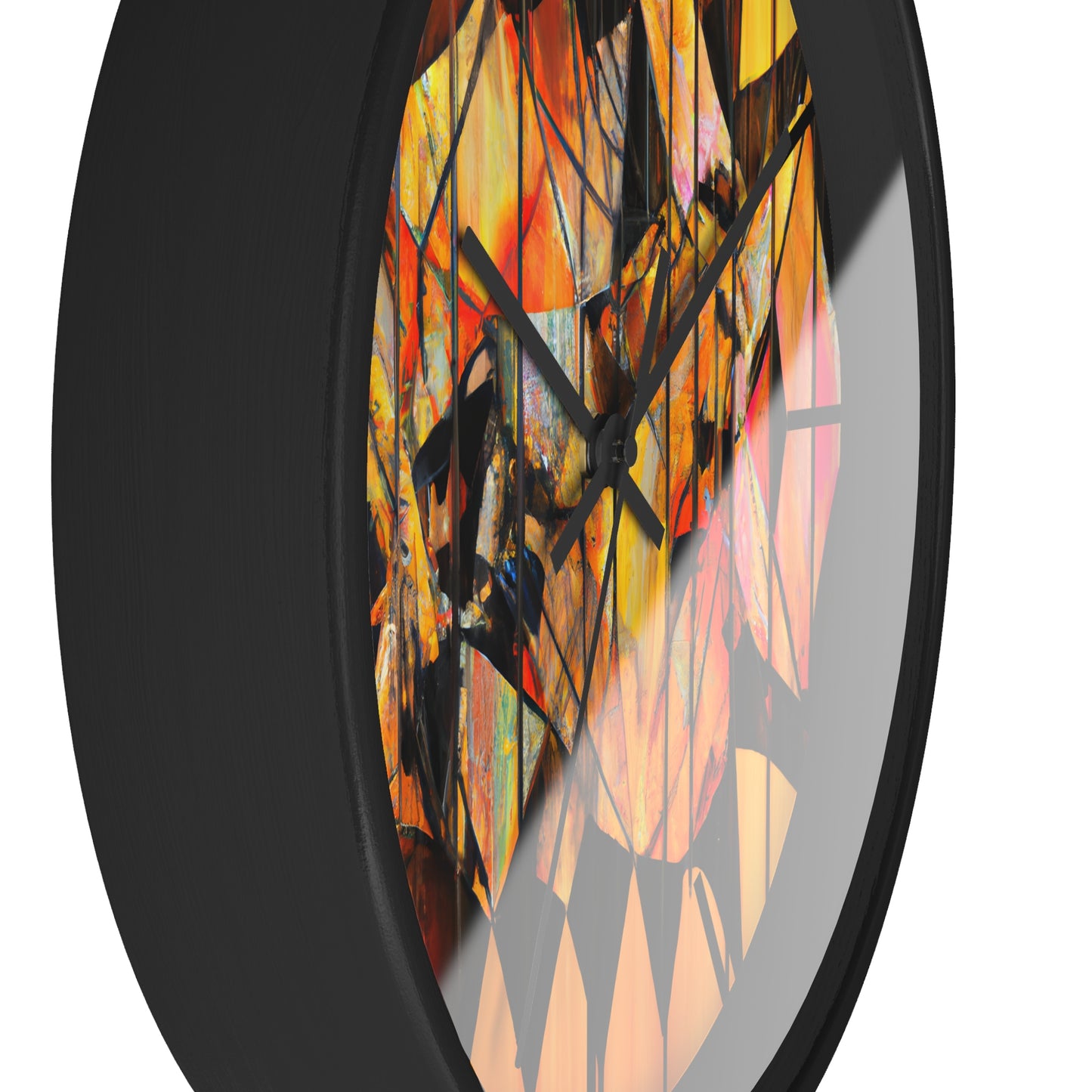 Dorothy Baxter - Magnetic Force, Abstractly - Wall Clock