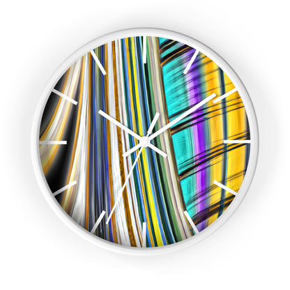 Spencer Harrison - Spring Force, Abstractly - Wall Clock