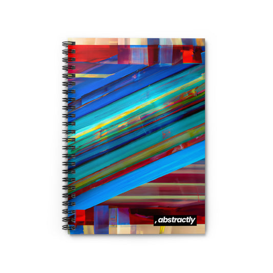 Elise Hofmann - Strong Force, Abstractly - Spiral Notebook