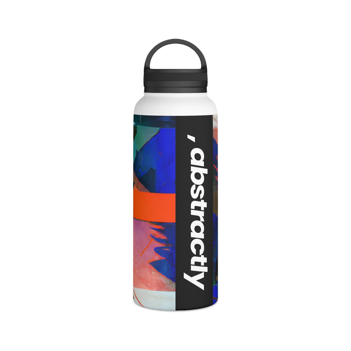 Ariana Sanders - Tension Force, Abstractly - Stainless Steel Water Bottle