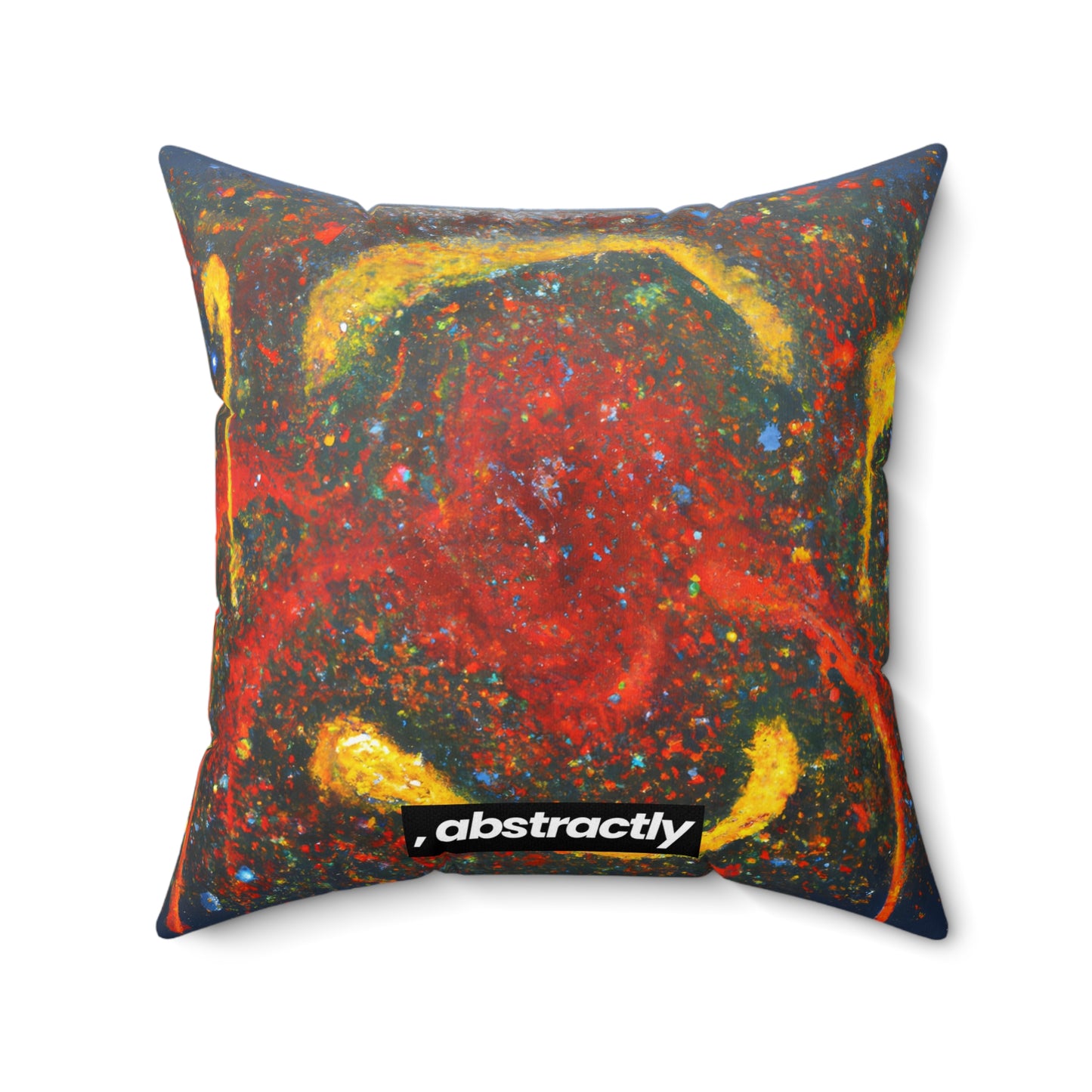 Aeronite Alloy - Chemistry, Abstractly - Faux Suede Throw Pillow