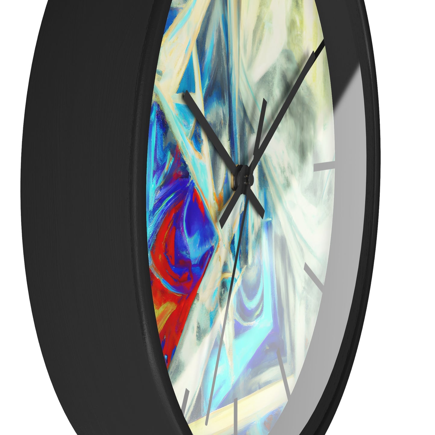 Clarissa Bohm - Electromagnetic Force, Abstractly - Wall Clock