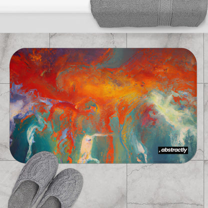 Fluxonite Crystal - Chemistry, Abstractly - Bath Mat