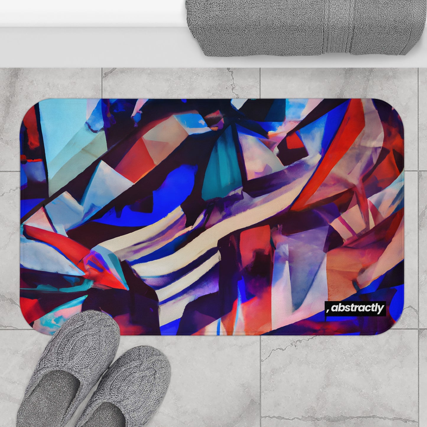 Virginia Berkeley - Normal Force, Abstractly - Bath Mat