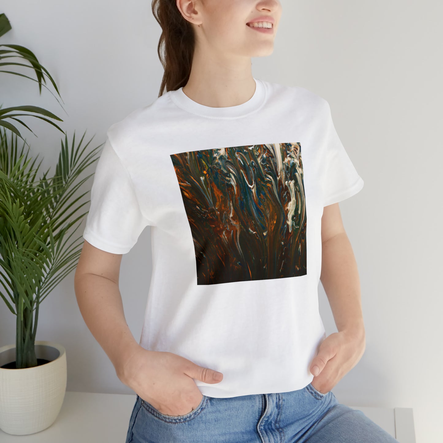 Hovenite Crystalline Matrix - Chemistry, Abstractly - Tee