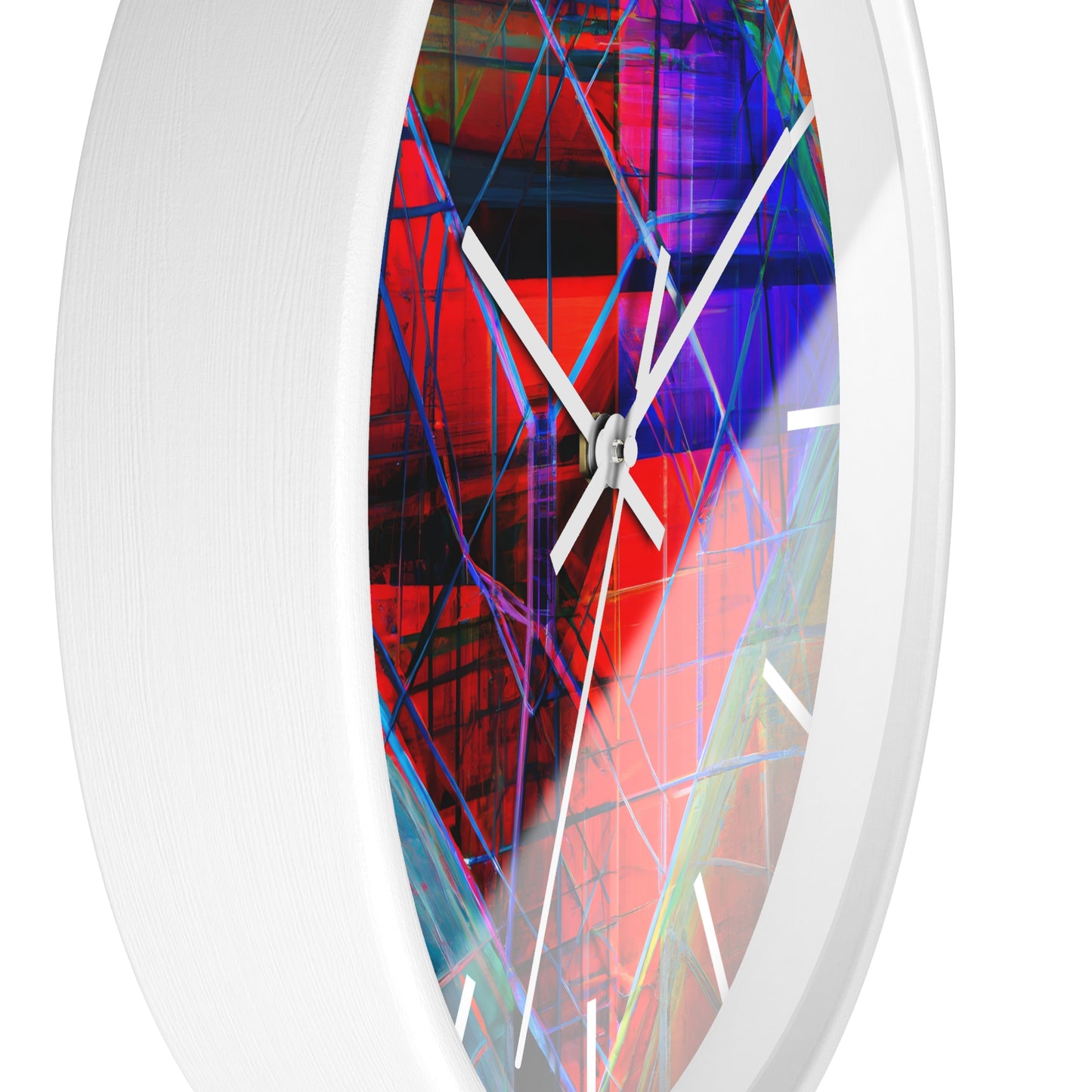 Isabella Rutherford - Gravity Force, Abstractly - Wall Clock