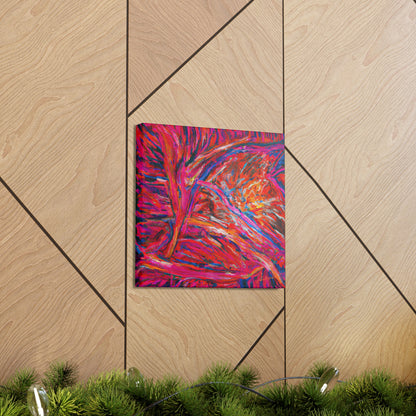 Solarian Crystal Prism - Neon, Abstractly - Canvas