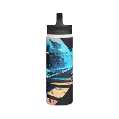 Glacier Capital - Interest, Abstractly - Stainless Steel Water Bottle