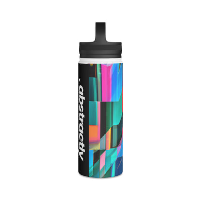 Helen Kaplan - Air Resistance Force, Abstractly - Stainless Steel Water Bottle