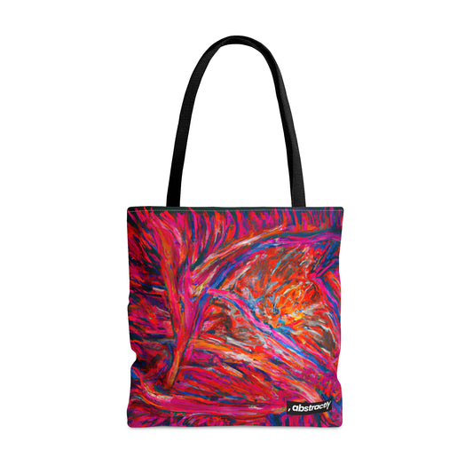 Solarian Crystal Prism - Neon, Abstractly - Tote