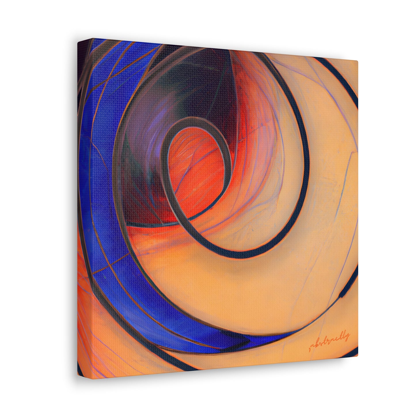 Marilyn Schwartz - Air Resistance Force, Abstractly - Canvas