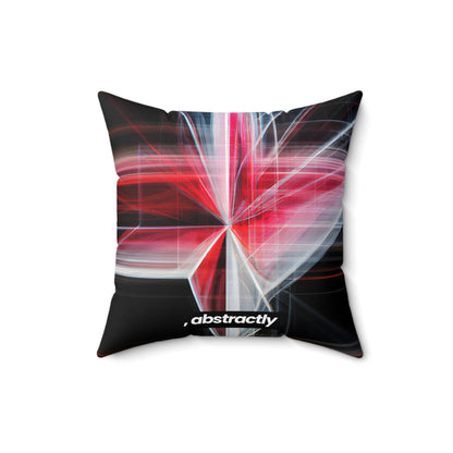 Oliver Schrodinger - Weak Force, Abstractly - Faux Suede Throw Pillow