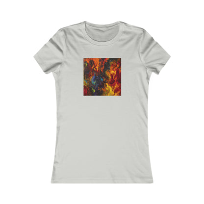 Herrmannite Fusionium - Chemistry, Abstractly - Ladies' Cut Tee