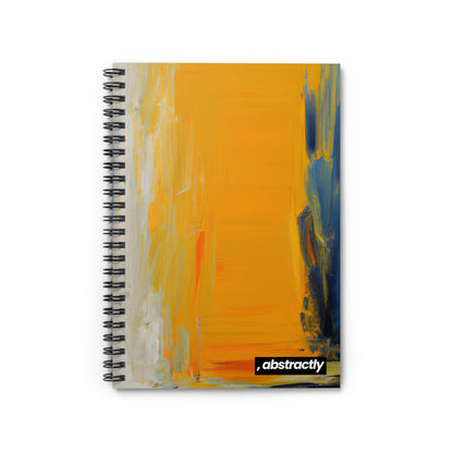 Pixeo Compound - Scandium, Abstractly - Spiral Notebook