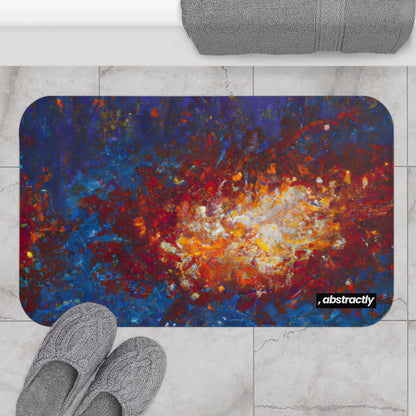 Ethereal Bluestone - Chemistry, Abstractly - Bath Mat