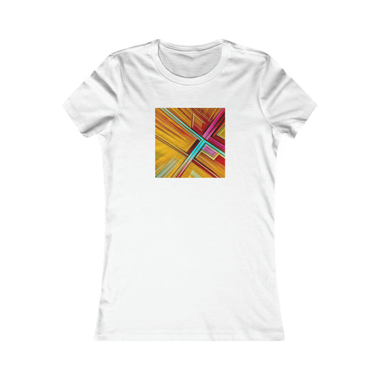 Marie Beckerman - Strong Force, Abstractly - Ladies' Cut Tee