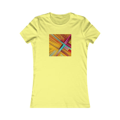 Marie Beckerman - Strong Force, Abstractly - Ladies' Cut Tee