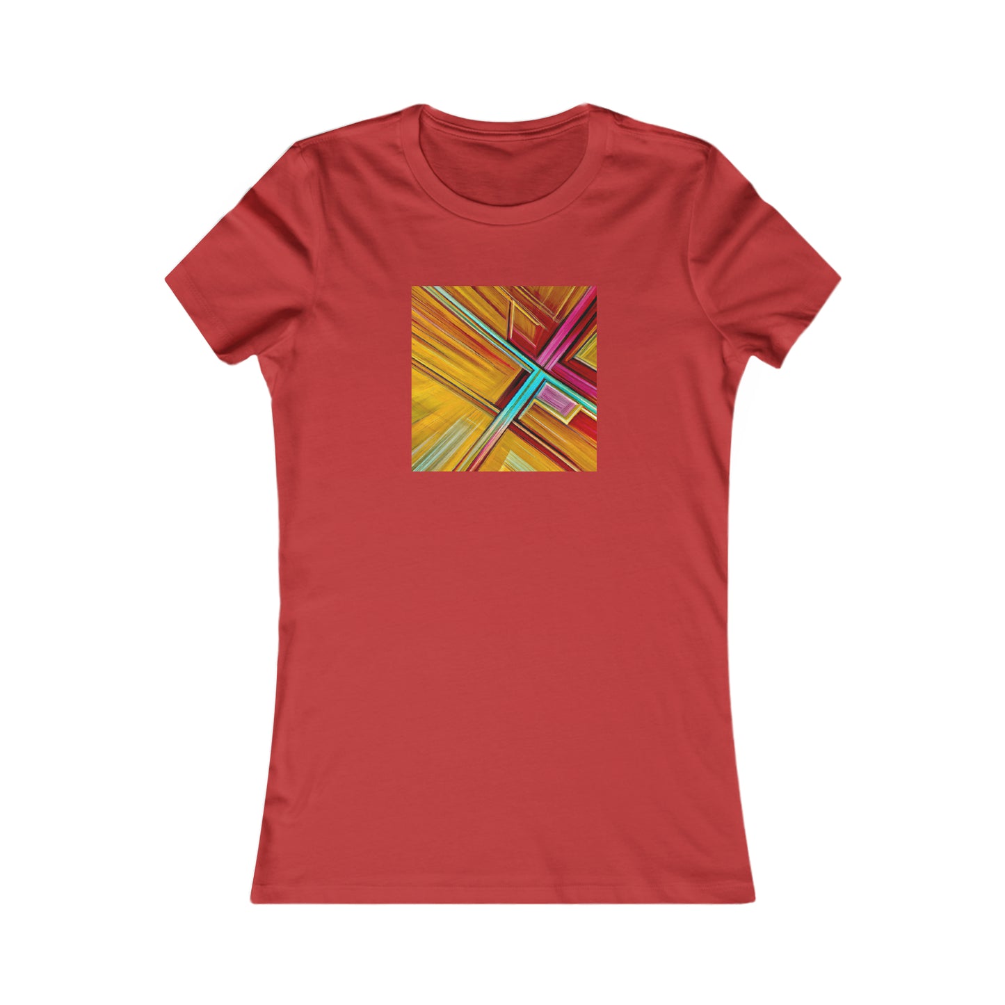 Marie Beckerman - Strong Force, Abstractly - Ladies' Cut Tee