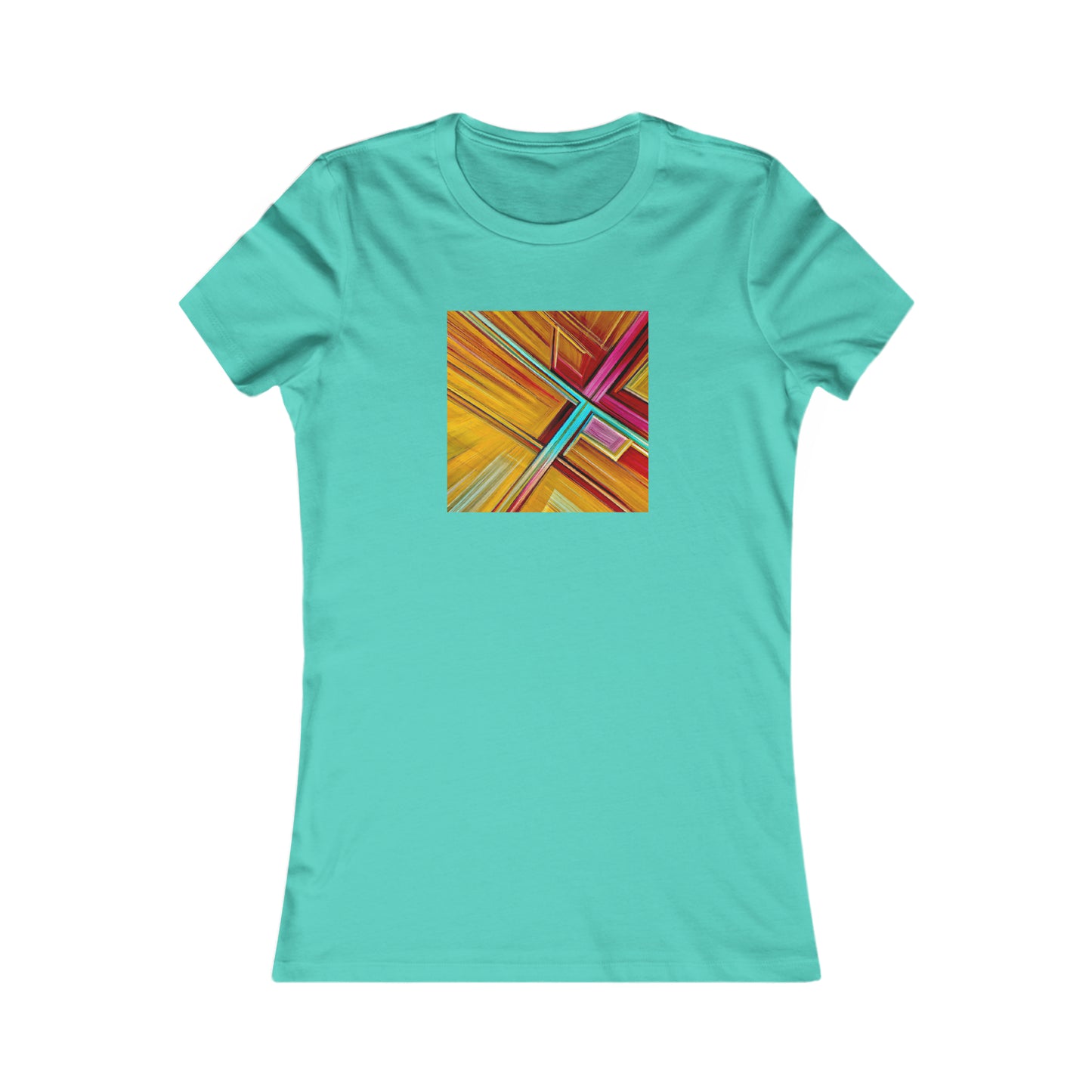 Marie Beckerman - Strong Force, Abstractly - Ladies' Cut Tee