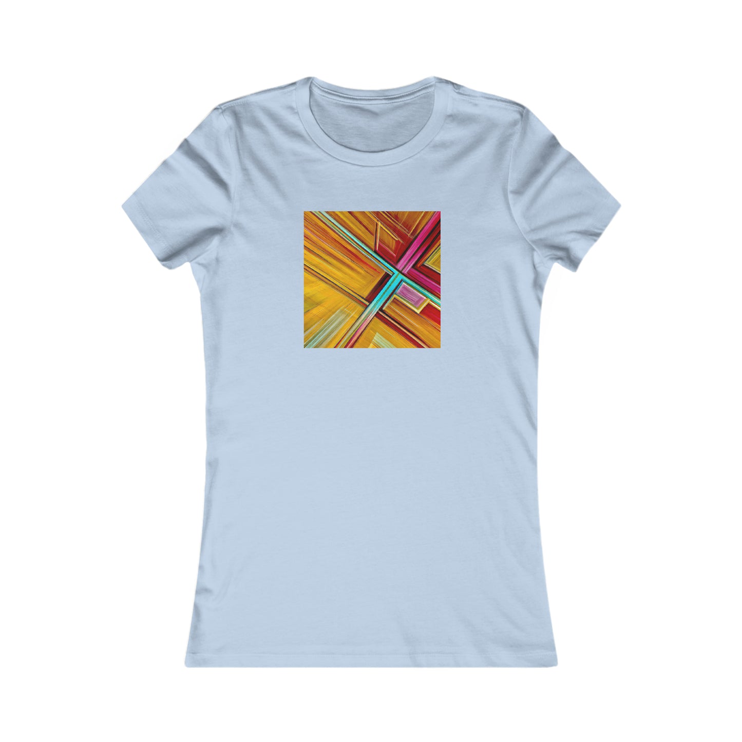 Marie Beckerman - Strong Force, Abstractly - Ladies' Cut Tee