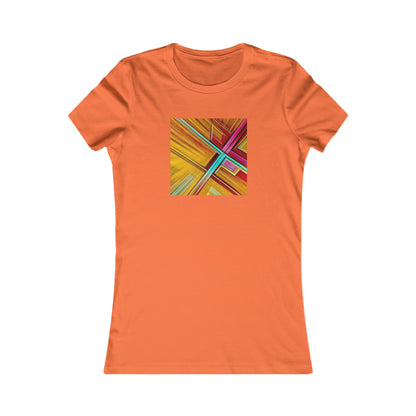 Marie Beckerman - Strong Force, Abstractly - Ladies' Cut Tee