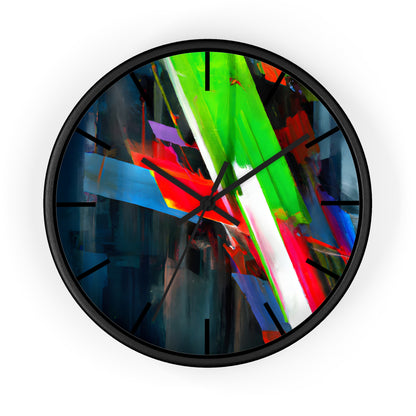 Perry Dennington - Strong Force, Abstractly - Wall Clock