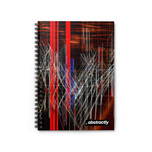 Walter Kleinberg - Strong Force, Abstractly - Spiral Notebook