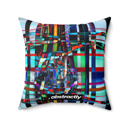 Lorenzo Griffin - Strong Force, Abstractly - Faux Suede Throw Pillow