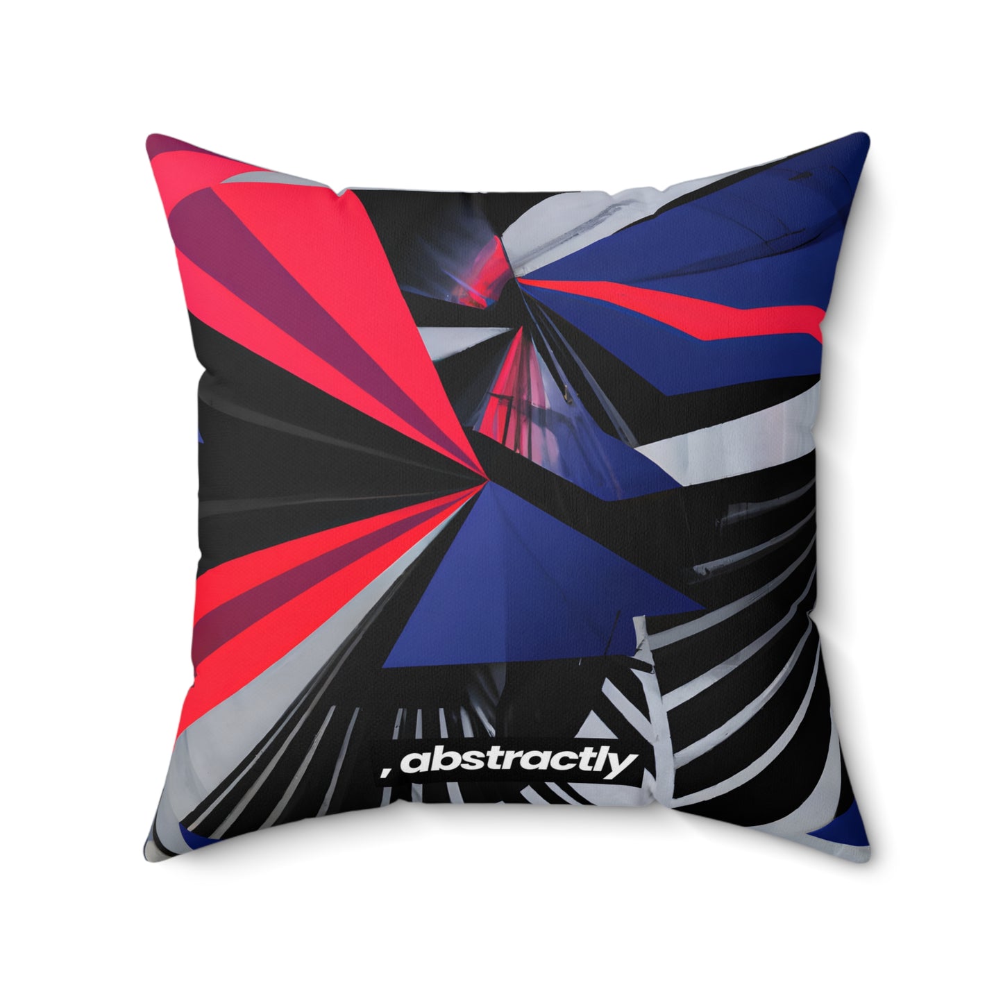 Helena Bruchner - Magnetic Force, Abstractly - Faux Suede Throw Pillow