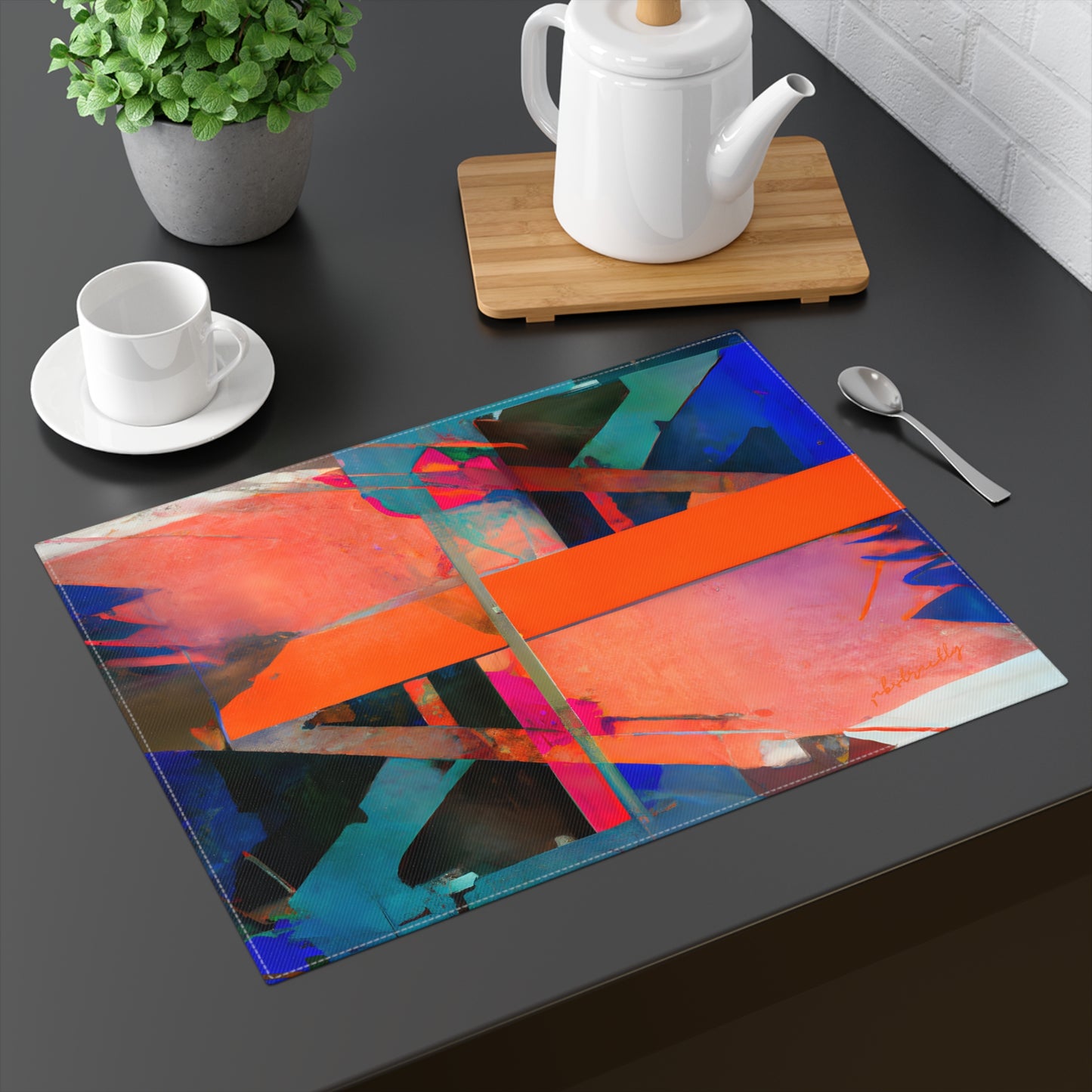 Ariana Sanders - Tension Force, Abstractly - Placemat