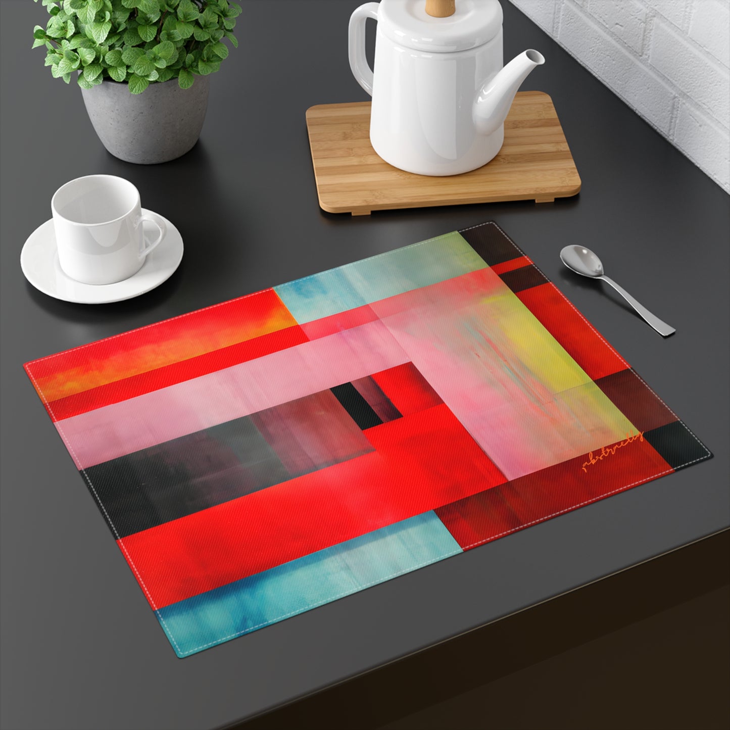 Felicity Adler - Strong Force, Abstractly - Placemat