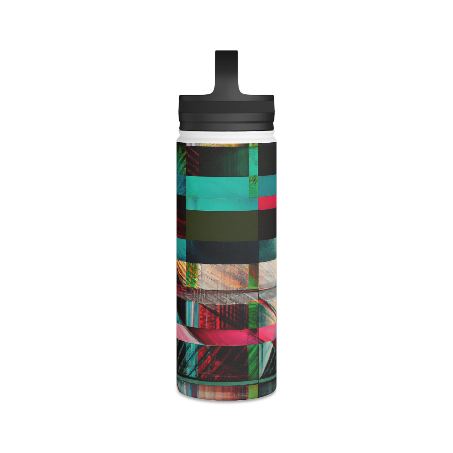 Adrian Goddard - Applied Force, Abstractly - Stainless Steel Water Bottle