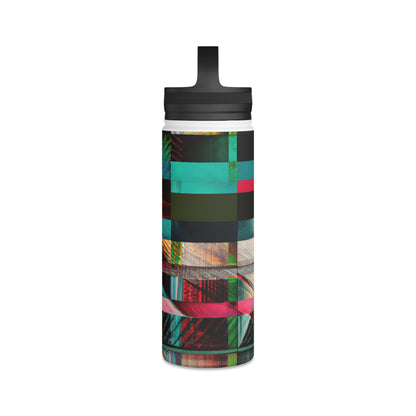 Adrian Goddard - Applied Force, Abstractly - Stainless Steel Water Bottle