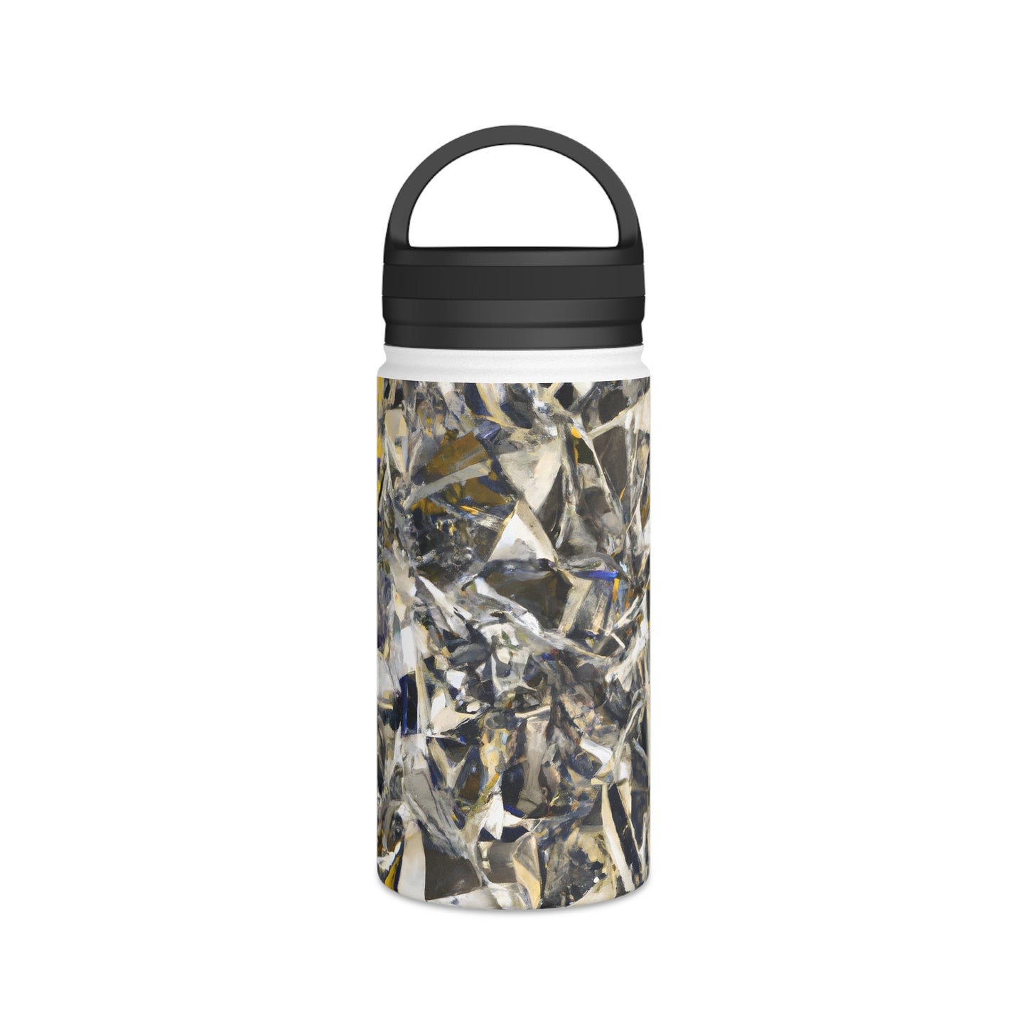 Donald Simmons - Friction Force, Abstractly - Stainless Steel Water Bottle