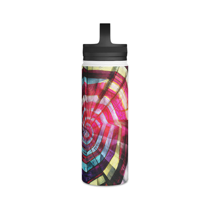 Vera Blackburn - Gravity Force, Abstractly - Stainless Steel Water Bottle