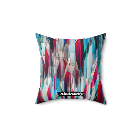 Harper Bowen - Weak Force, Abstractly - Faux Suede Throw Pillow