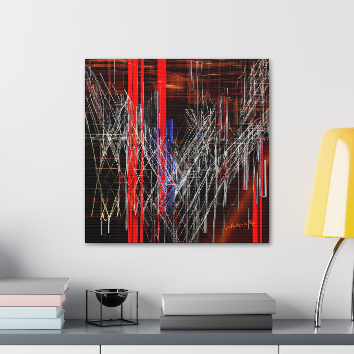 Walter Kleinberg - Strong Force, Abstractly - Canvas