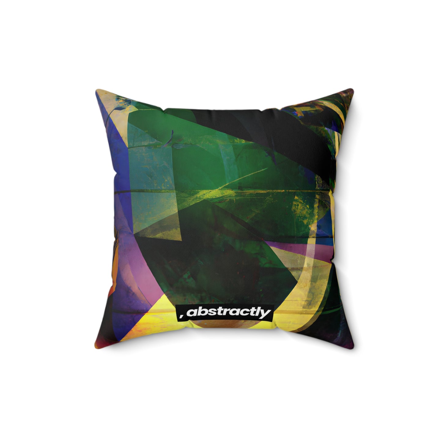 Karl Whitlock - Weak Force, Abstractly - Faux Suede Throw Pillow