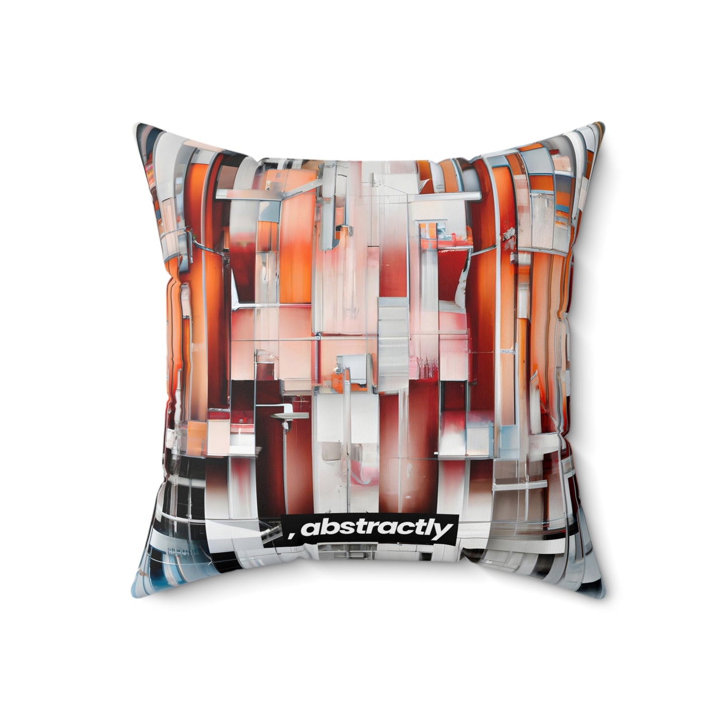 Vera Lockwood - Strong Force, Abstractly - Faux Suede Throw Pillow