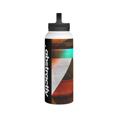 Julian Firth - Friction Force, Abstractly - Stainless Steel Water Bottle