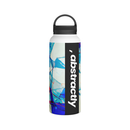 Geraldine Hallsworth - Tension Force, Abstractly - Stainless Steel Water Bottle