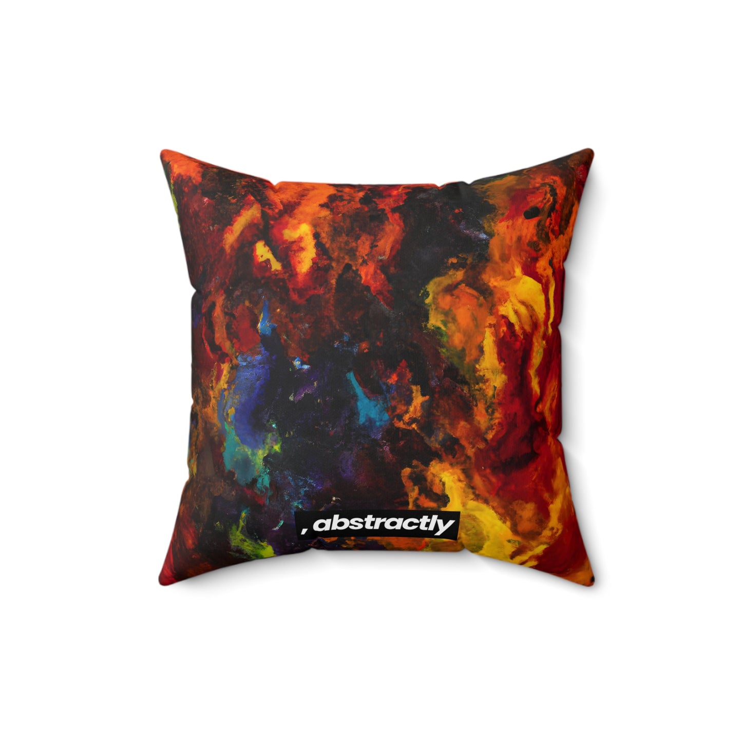 Herrmannite Fusionium - Chemistry, Abstractly - Faux Suede Throw Pillow