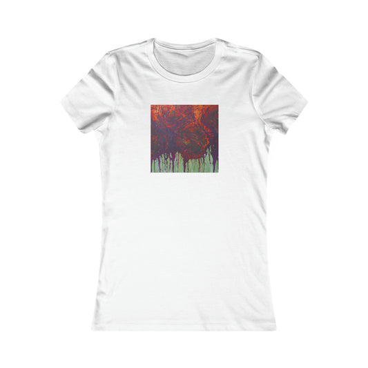 Quantum Carbonate - Chemistry, Abstractly - Ladies' Cut Tee