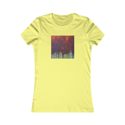 Quantum Carbonate - Chemistry, Abstractly - Ladies' Cut Tee