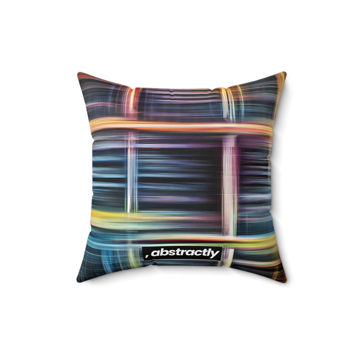 Mary Fermi - Air Resistance Force, Abstractly - Faux Suede Throw Pillow