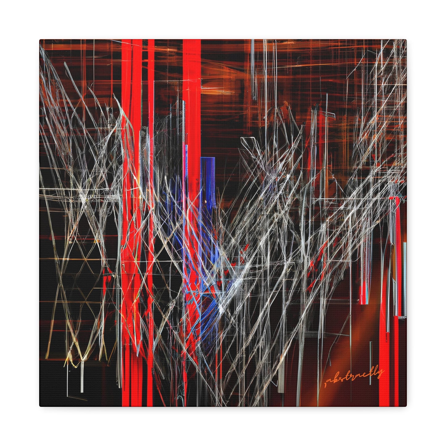 Walter Kleinberg - Strong Force, Abstractly - Canvas