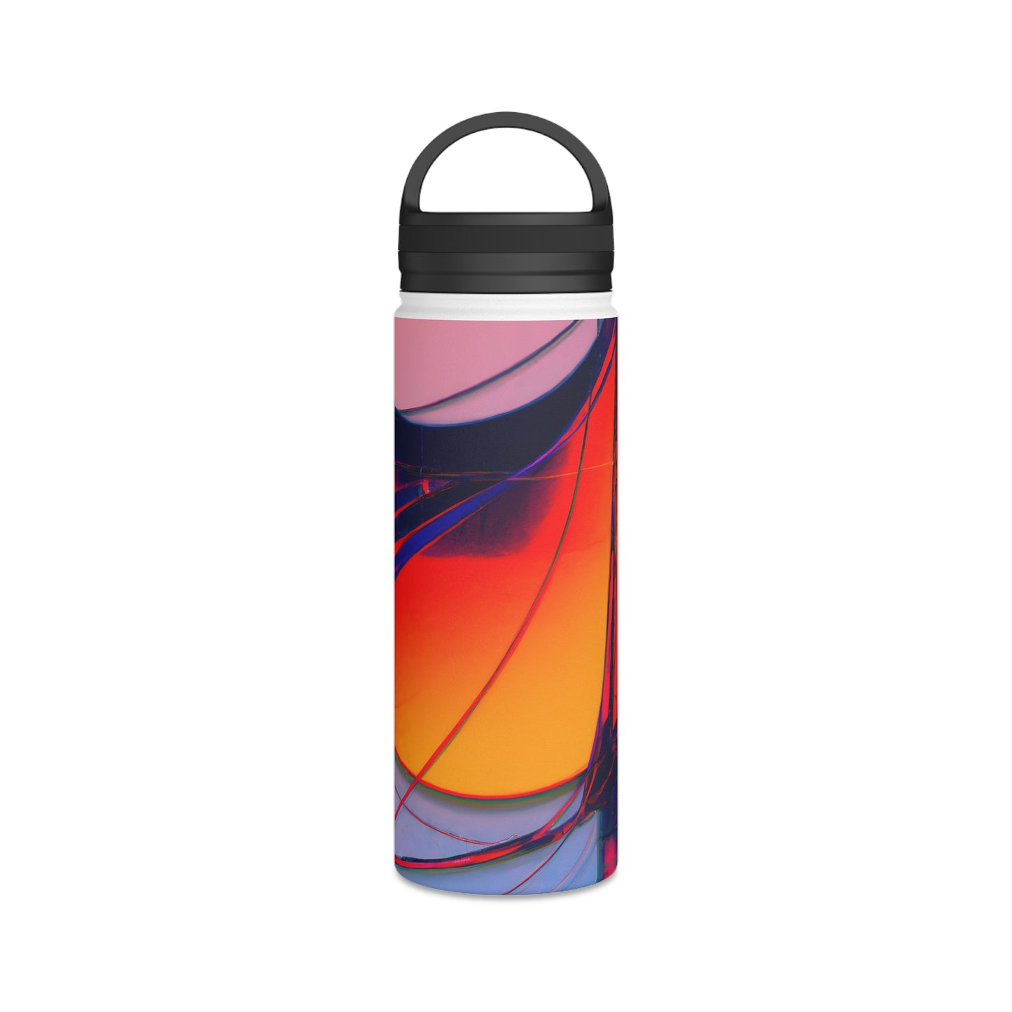 Claudia Henningsen - Air Resistance Force, Abstractly - Stainless Steel Water Bottle