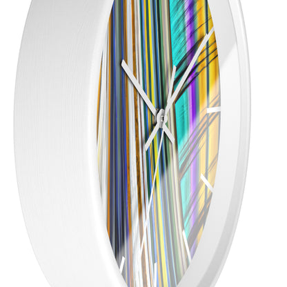 Spencer Harrison - Spring Force, Abstractly - Wall Clock