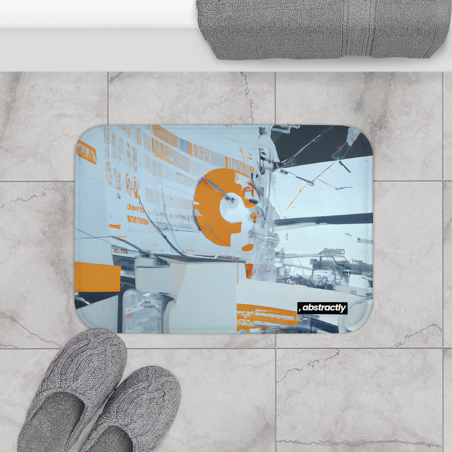 Noble Ledger - Tax, Abstractly - Bath Mat